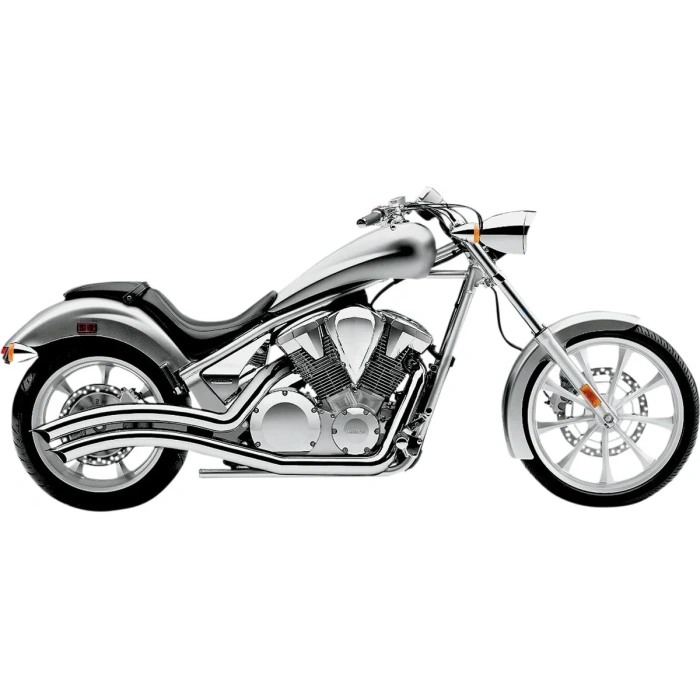 BBP Custom SPEEDSTER SWEPT EXHAUST CHROME HONDA 18101853 jpg