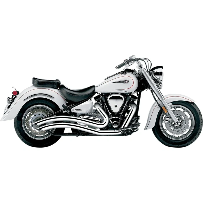 BBP Custom SPEEDSTER SWEPT EXHAUST CHROME YAMAHA 18101986 jpg