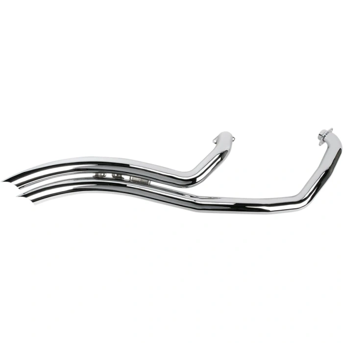 BBP Custom SPEEDSTER SWEPT EXHAUST CHROME WITH O2 SENSOR BUNGS' 18102011 jpg