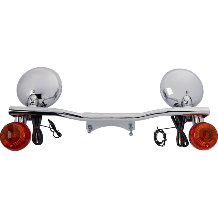 BBP Custom STEEL LIGHTBAR SPOTLIGHT KIT CHROME 20010651 jpg