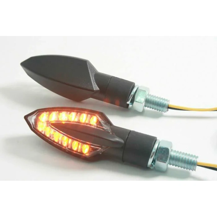 BBP Custom LED SMOKE - LENS TURN SIGNAL / ABS / BLACK 20201376 jpg