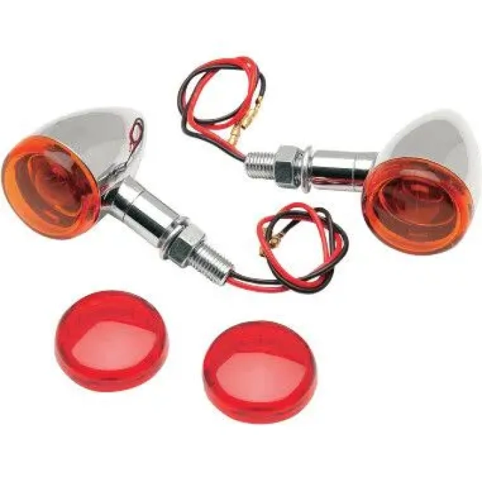 BBP Custom CHROME MINI DEUCE STUD-MOUNT MARKER LIGHTS 20401760 jpg