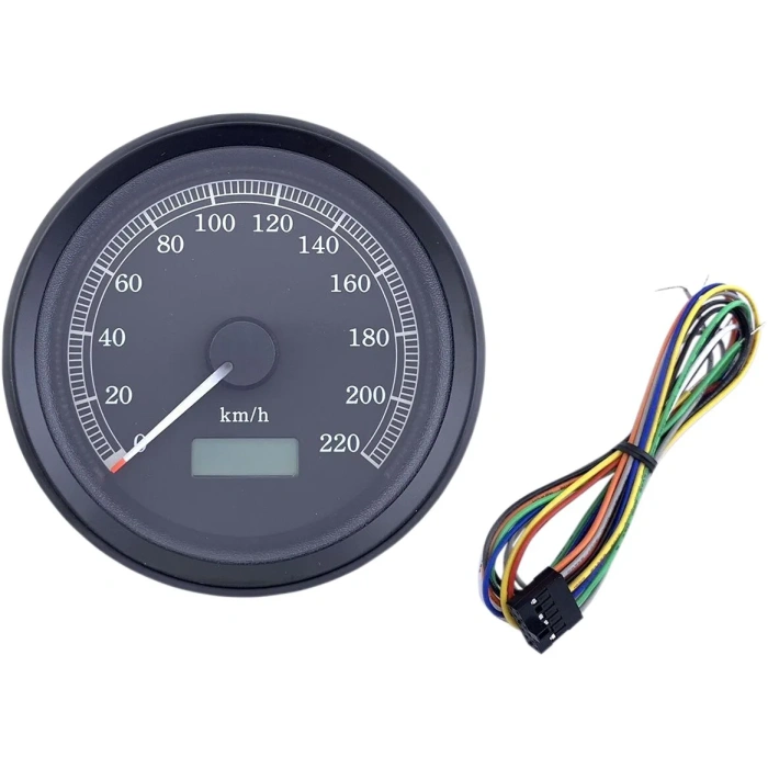 BBP Custom SPEEDOMETER UNIV 3.37"KPH 22100503 jpg