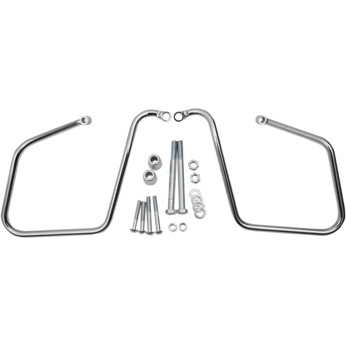 BBP Custom SADDLEBAG SUPPORT BRACKET CHROME 35010964 jpg