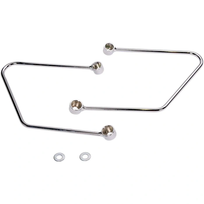 BBP Custom SADDLEBAG SUPPORT BRACKETS CHROME BLV26115 jpg