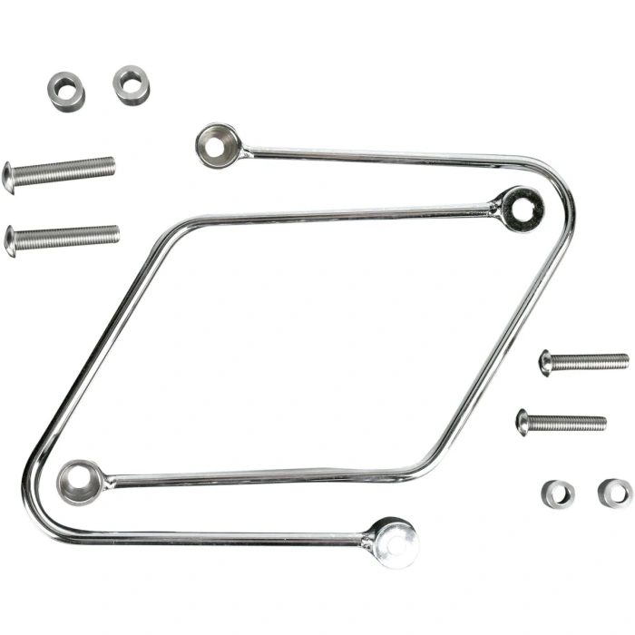 BBP Custom SADDLEBAG SUPPORT BRACKETS CHROME BLV26160 jpg