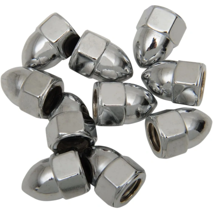 BBP Custom ACORN NUT 5/16-24 CHROME DS190856 jpg