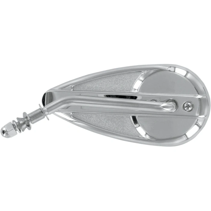 BBP Custom TEARDROP MIRROR LEFT CHROME DS300017 jpg