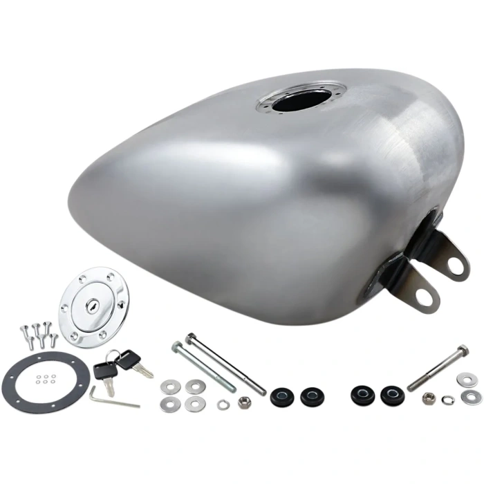 BBP Custom GAS TANK WITH CHROME AERO-STYLE GAS CAP DS390340 jpg