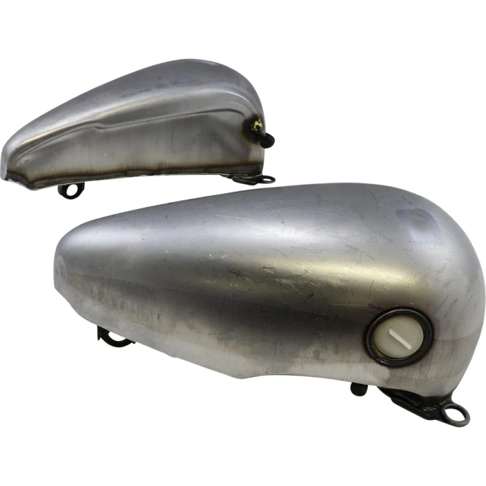 BBP Custom FAT BOB FLAT-SIDE GAS TANK 3.5 GALLON DS391237 jpg