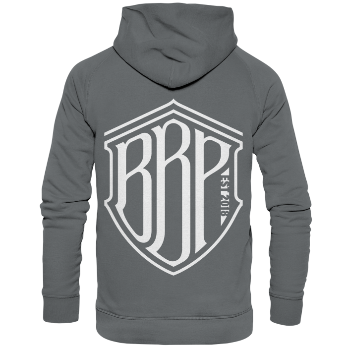 BBP Custom BBP Hoodie in Black mit Logo auf Brust und Rücken - Basic Unisex Hoodie back basic unisex hoodie 696d6f