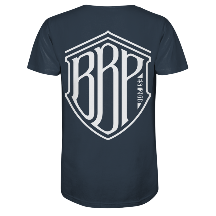 BBP Custom BBP Shirt mit Front und Back Logo in schwarz - Organic Shirt back organic shirt 313d4a