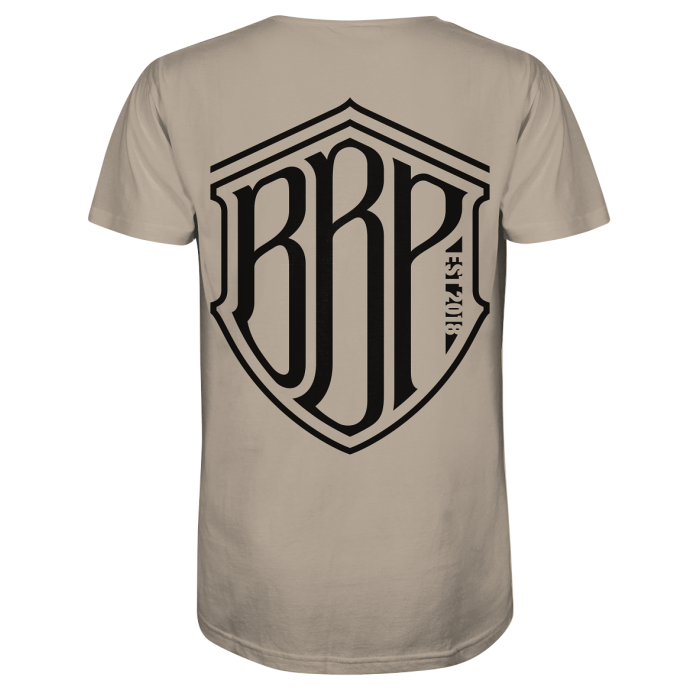 BBP Custom BBP Shirt mit Front und Back Logo - Organic Shirt back organic shirt b9ab9b