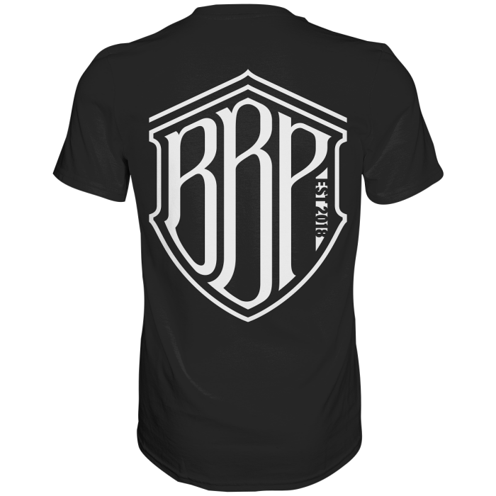 BBP Custom BBP Shirt mit Front und Back Logo in schwarz - Premium Shirt back premium shirt 272727