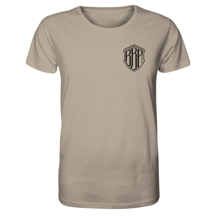 BBP Custom BBP Shirt mit Front und Back Logo - Organic Shirt front organic shirt b9ab9b