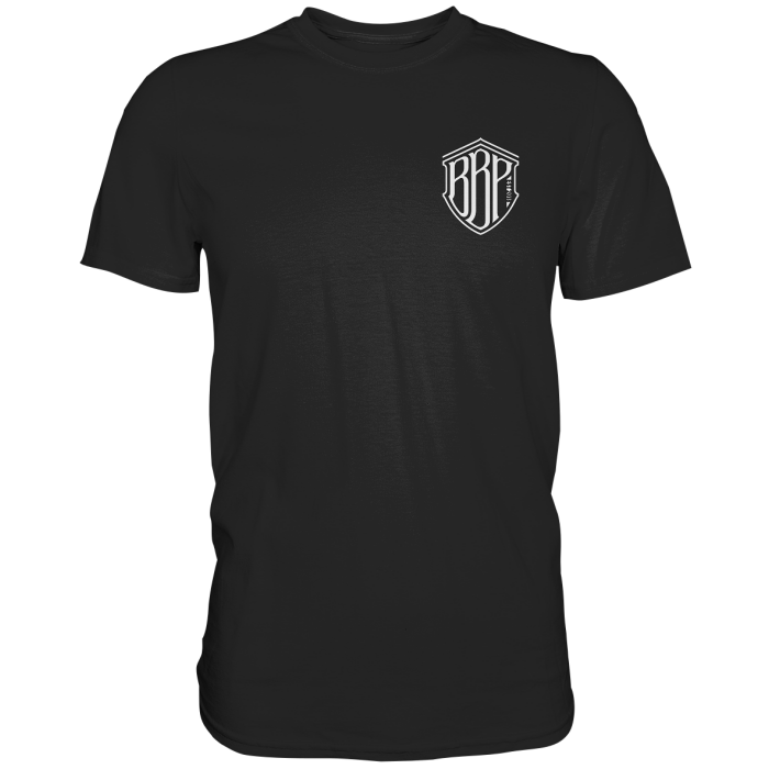 BBP Custom BBP Shirt mit Front und Back Logo in schwarz - Premium Shirt front premium shirt 272727 1116x 2