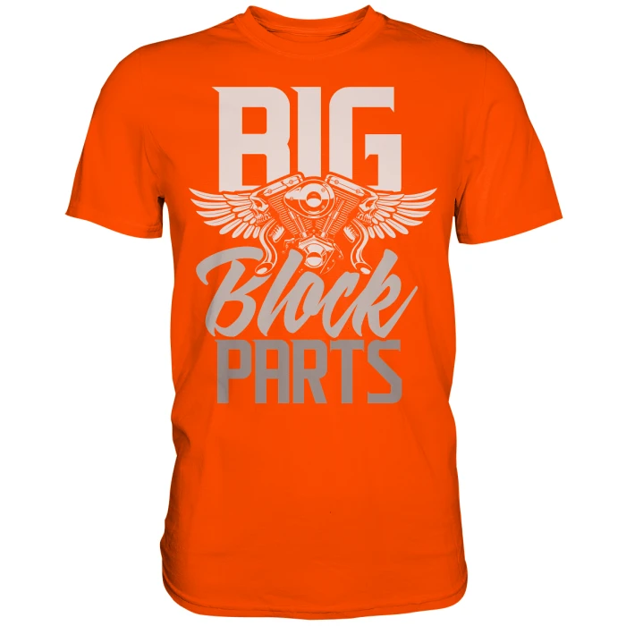 BBP Custom Big Block Parts Wings - Premium Shirt front premium shirt ff4b00 1116x 4