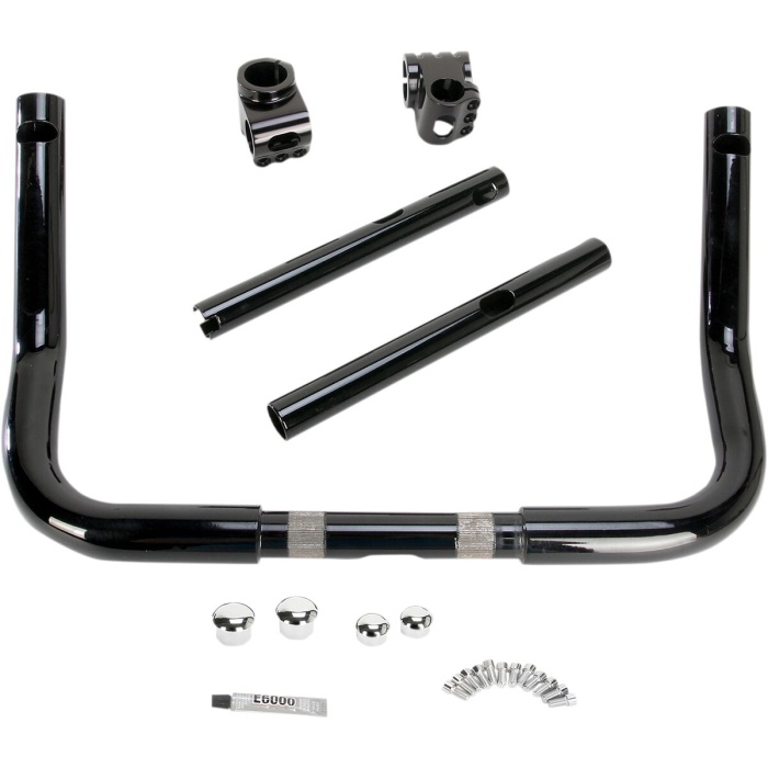 BBP Custom HANDLEBAR KLIP HANGER 10" BLACK 06013001 jpg