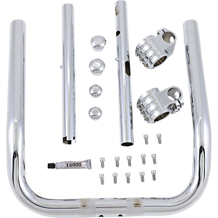 BBP Custom HANDLEBAR KLIPHANGER 14" ROAD GLIDE CHROME/CHROME 06013129 jpg