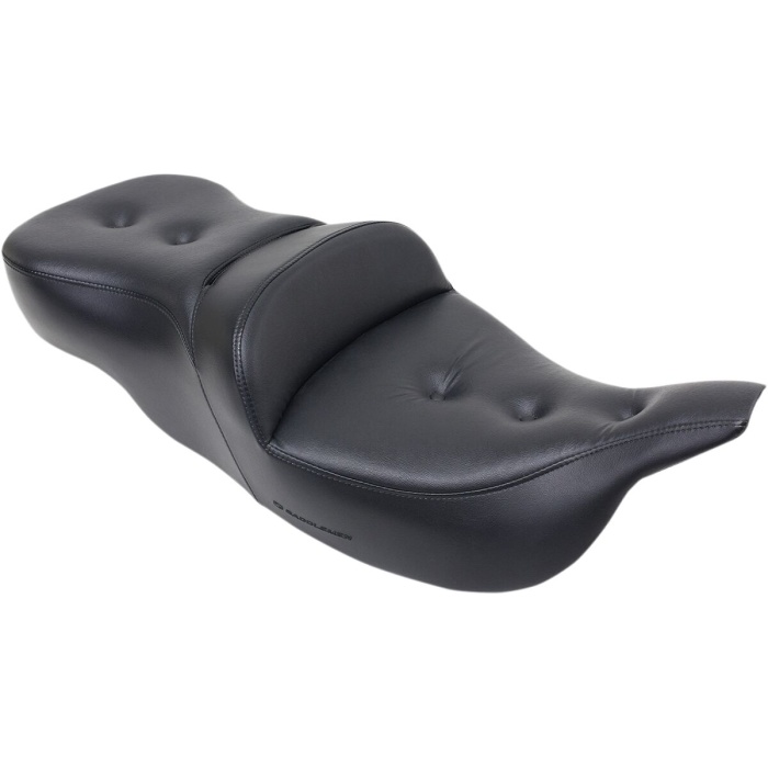 BBP Custom 2-UP HEATED SEAT ROAD SOFA PT HEATED FRONT|REAR SADDLEGEL™ BLACK 08010965 jpg