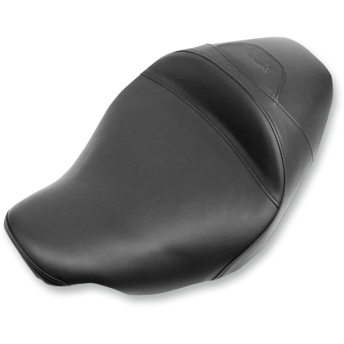 BBP Custom SOLO SEAT RENEGADE™ FRONT SADDLEHYDE™|SADDLEGEL™ PLAIN BLACK 08010996 jpg