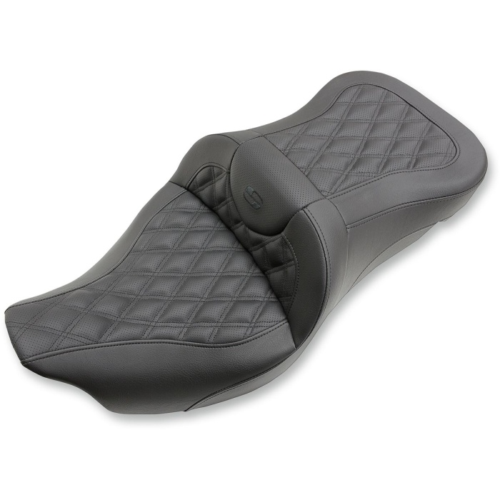 BBP Custom 2-UP SEAT ROAD SOFA LS FRONT|REAR LEATHER|SADDLEGEL™ BLACK 08011041 jpg