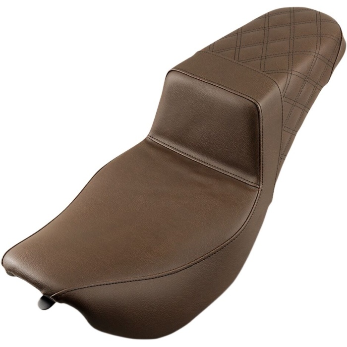 BBP Custom SEAT STEP UP LS FRONT W/PASSENGER LATTICE BROWN 08011099 jpg