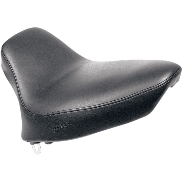 BBP Custom SOLO SEAT RENEGADE™ FRONT SADDLEHYDE™|SADDLEGEL™ PLAIN BLACK 08020215 jpg