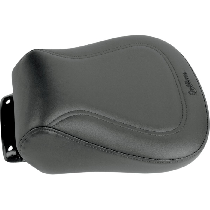 BBP Custom SOLO PILLION PAD RENEGADE™ TOUR REAR SADDLEHYDE™|SADDLEGEL™ PLAIN BLACK 08020217 jpg