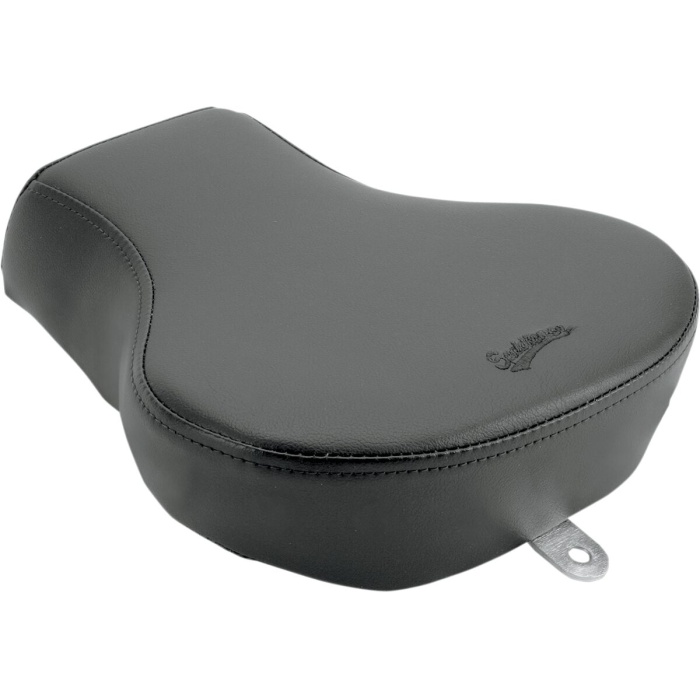 BBP Custom SOLO PILLION PAD RENEGADE™ TOUR REAR SADDLEHYDE™ PLAIN BLACK 08020301 jpg