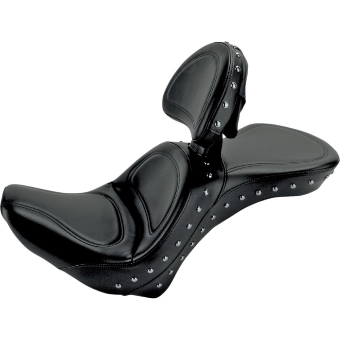 BBP Custom EXPLORER SPECIAL SEAT WITH DRIVER BACKREST HARLEY DAVIDSON 08020580 jpg