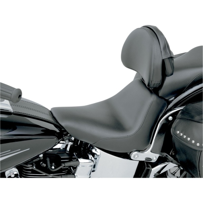 BBP Custom SOLO SEAT HEELS DOWN FRONT SADDLEGEL™ PLAIN BLACK 08020595 jpg