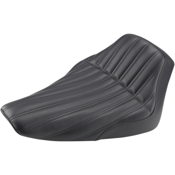 BBP Custom SEAT KNUCKLE RIBBED/SMOOTH SOLO BLACK 08020935 jpg