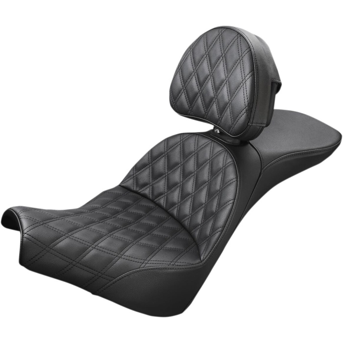 BBP Custom SEAT EXPLORER LS TWO-UP LATTICE W/BACKREST BLACK 08020954 jpg