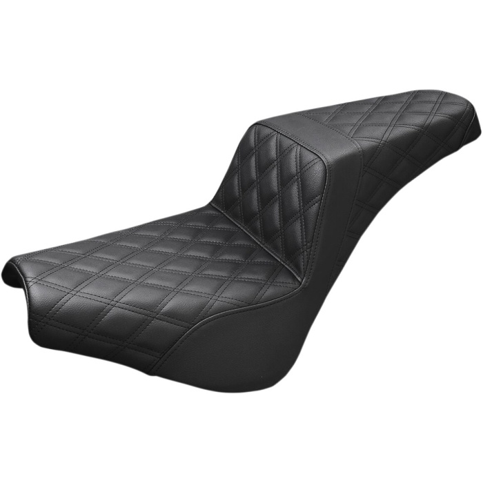 BBP Custom SEAT STEP-UP LATTICE/SMOOTH BLACK 08020959 jpg