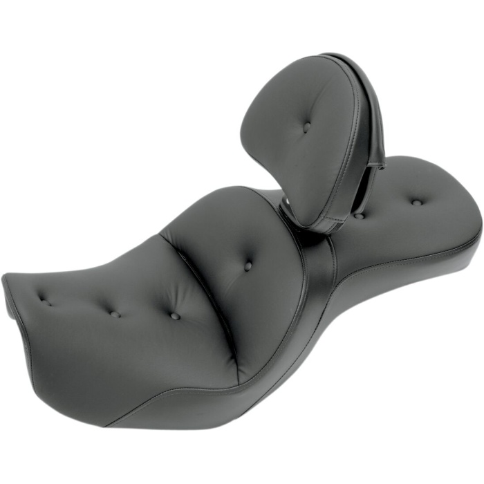 BBP Custom EXPLORER ROAD SOFA TOURING COMFORTSEAT WITH DRIVER BACKREST HARLEY DAVIDSON 08030387 jpg