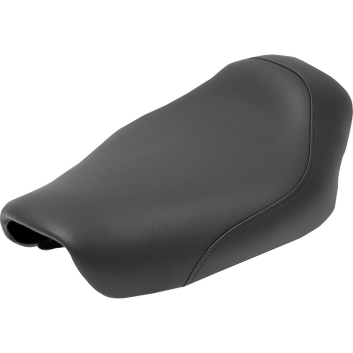 BBP Custom SOLO SEAT RENEGADE™ FRONT SADDLEHYDE™|SADDLEGEL™ PLAIN BLACK 08030503 jpg