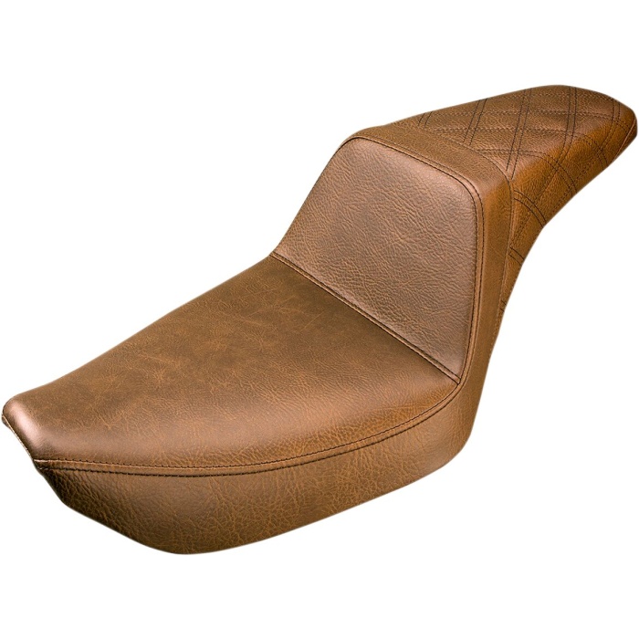 BBP Custom 2-UP SEAT STEP UP FRONT|REAR SADDLEHYDE™ BROWN 08030572 jpg