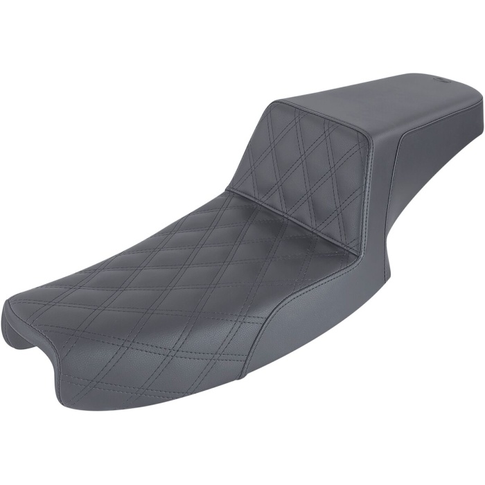 BBP Custom Step Up Seat - Lattice Stitched - Dyna 08030659 jpg