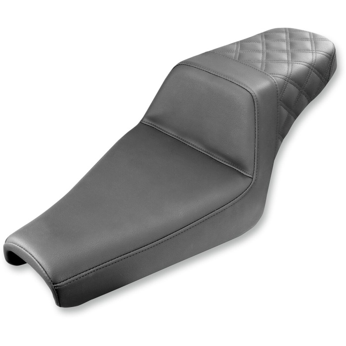 BBP Custom 2-UP SEAT STEP UP FRONT|REAR VINYL|SADDLEGEL™ BLACK 08040682 jpg