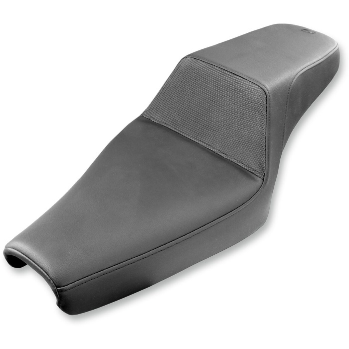 BBP Custom 2-UP SEAT STEP UP FRONT|REAR VINYL|SADDLEGEL™ BLACK 08040684 jpg