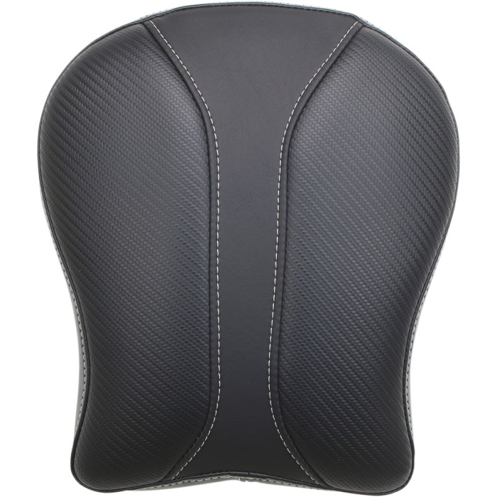 BBP Custom SOLO PILLION PAD DOMINATOR REAR GEL|VINYL CARBON LOOK 08070170 jpg