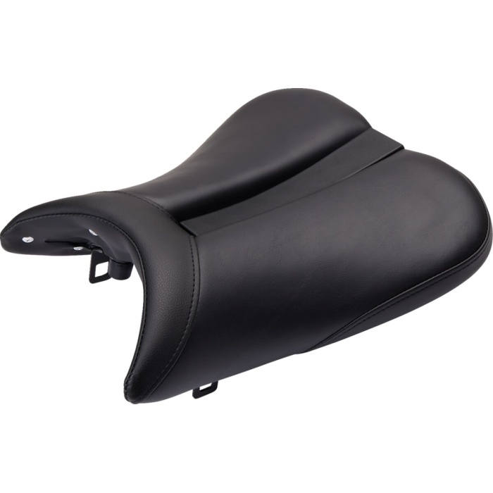 BBP Custom SOLO SEAT GEL-CHANNEL - SPORT FRONT SADDLESUEDE BLACK|BLACK 08100808 jpg