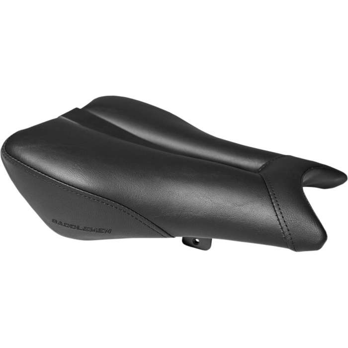 BBP Custom SOLO SEAT GEL-CHANNEL - SPORT FRONT SADDLESUEDE BLACK|BLACK 08100832 jpg