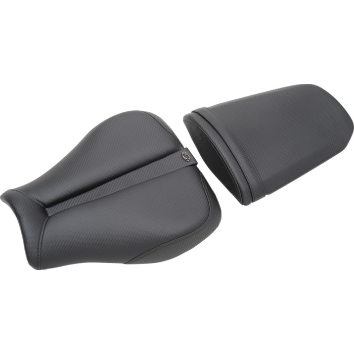 BBP Custom SOLO SEAT GEL-CHANNEL - TRACK CF FRONT SADDLEHYDE™|SADDLEGEL™ PLAIN CARBON LOOK 08101014 jpg