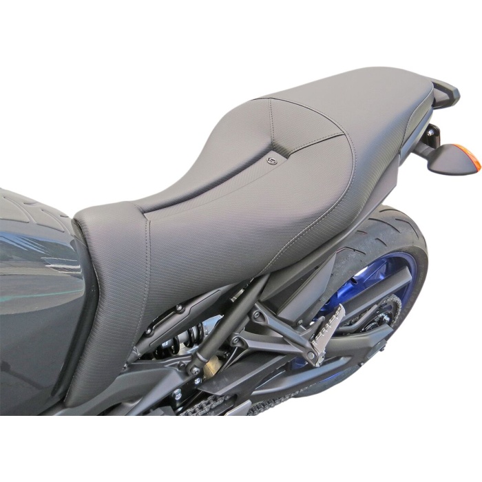 BBP Custom 2-UP SEAT GEL-CHANNEL - TRACK CF FRONT|REAR SADDLEHYDE™|SADDLEGEL™ PLAIN CARBON LOOK 08101621 jpg