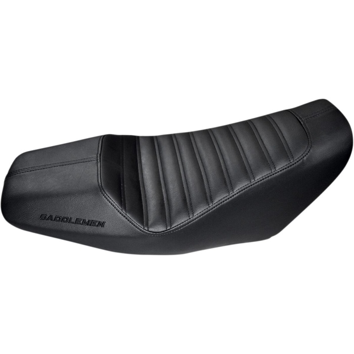 BBP Custom 2-UP SEAT GROM LOW FRONT|REAR SADDLEHYDE™ BLACK 08101924 jpg