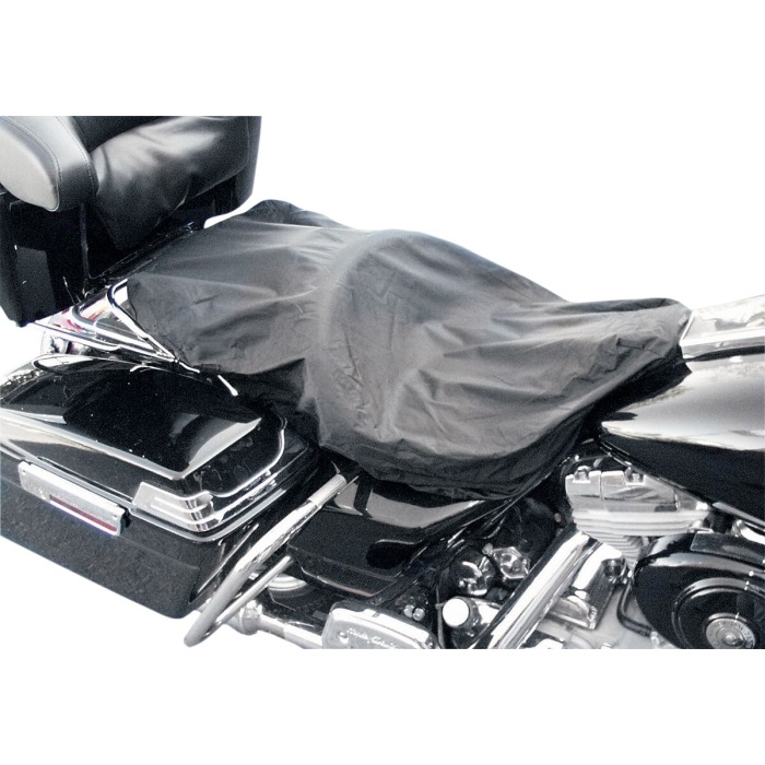 BBP Custom TOURING RAIN COVER SEAT REAR NYLON BLACK 08210427 jpg