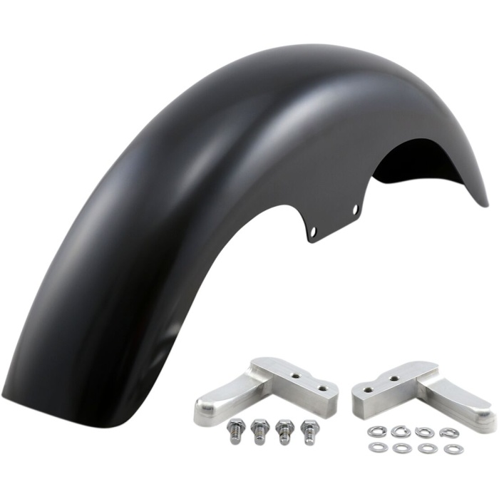 BBP Custom FRONT FENDER 19" KLUB 49MM FRONT FORK RAW 14010539 jpg