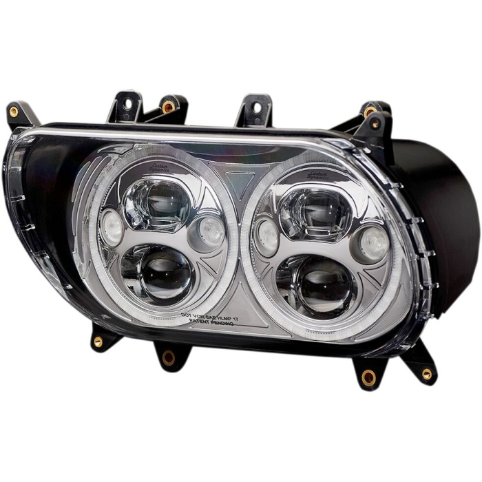 BBP Custom LED HEADLAMP TRUBEAM CHROME 20011545 jpg